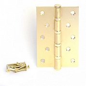 Картинка Петля дверная универсальная Apecs 120*80-B4-Steel-GM матовое золото
